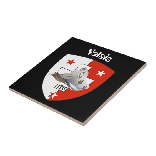 Valais / Wallis Schweiz Fliese タイル (側面)
