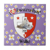 Valais / Wallis Schweiz Fliese タイル (正面)