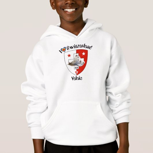 Valais / Wallis Schweiz-Suisse T-Shirt (正面)