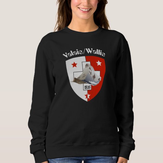 Valais / Wallis Schweiz-Suisse T-Shirt スウェットシャツ (正面)