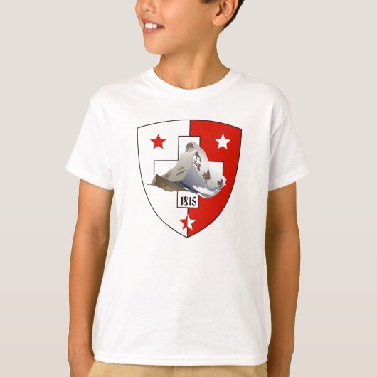 Valais / Wallis Schweiz-Suisse T-Shirt Tシャツ (正面)