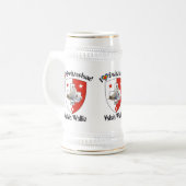Valais / Wallis Suisse / Schweiz Tasse ビールジョッキ (正面左)