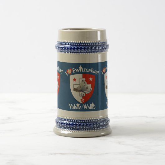 Valais / Wallis Suisse / Schweiz Tasse ビールジョッキ (中央)