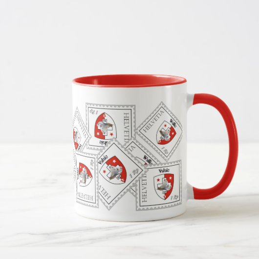 Valais - Wallis Suisse / Schweiz Tasse マグカップ (右)