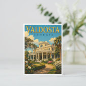 Valdosta Georgia The Crescent GeoSaga ポストカード (スタンド正面)