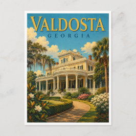 Valdosta Georgia The Crescent GeoSaga ポストカード