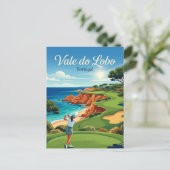Vale do Lobo ポルトガル, ゴルファー ポストカード (スタンド正面)