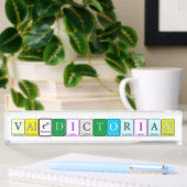 Valedictorian Chemistry Nameplate for Desk(教員用化学ナン デスクネームプレート