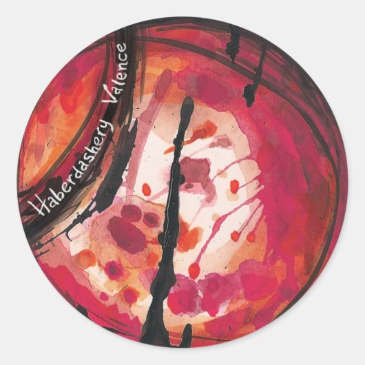 Valenceスタンプ ラウンドシール (正面)