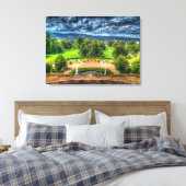 Valence, France – パルクジュヴェット キャンバスプリント (インサイチュ (寝室))