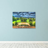 Valence, France – パルクジュヴェット キャンバスプリント (インサイチュ (ウッドフロア))