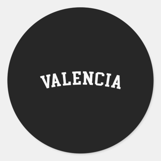 Valencia  ラウンドシール (正面)