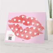 Valentijn Wenskaart カード (裏面)