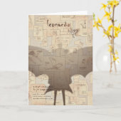 Valentin Fischer著レオナルドポスター芸術 カード (黄色い花)