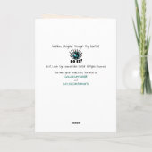 Valentine おもしろい My Doctorが言った… v2 シーズンカード (裏面)