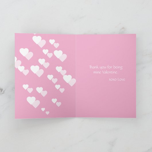 Valentine カード (内部)