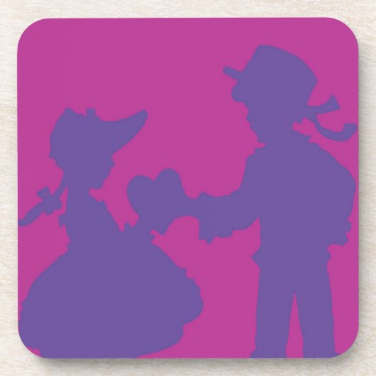 <Valentine> スティーブのコリアーによって コースター (正面)