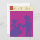 <Valentine> スティーブのコリアーによって シーズンポストカード (正面/裏面)