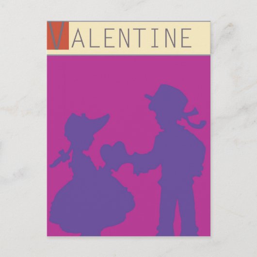 <Valentine> スティーブのコリアーによって シーズンポストカード (正面)