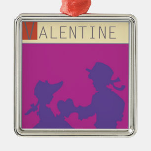 <Valentine> スティーブのコリアーによって メタルオーナメント