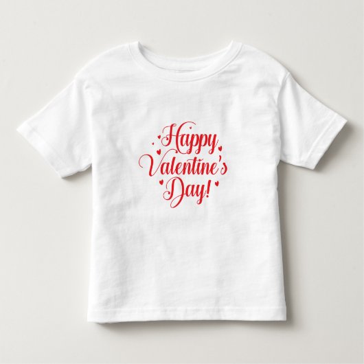 Valentine  トドラーTシャツ (正面)