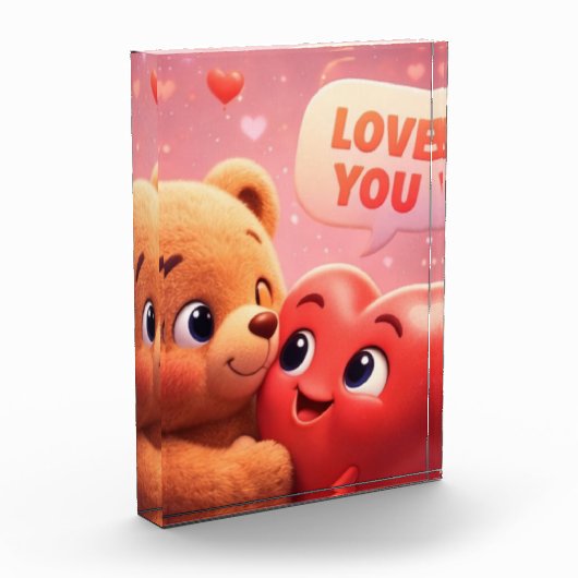 Valentine  フォトブロック (左)