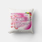 Valentine 2026 Pillow クッション (正面)