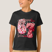 Valentine 67 Six Seven 6 7 Meme Valentines Day Gir Tシャツ (正面)