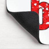 Valentine 67 Six Seven Funny Saying Viral Meme  マウスパッド (コーナー)