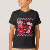 Valentine 67 Six Seven Meme Dabbing Hearts Matchin Tシャツ (正面)