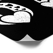 Valentine 6-7 Fun 67 Number 6-7 6 7 Valentine Six  ポスター (角)