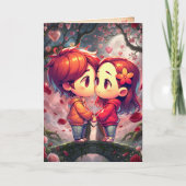 VALENTINE AND MARRIAGE CARD ノートカード (正面)