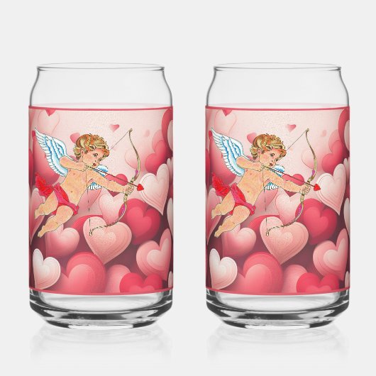 Valentine Arrow Glass ガラス缶 (正面)