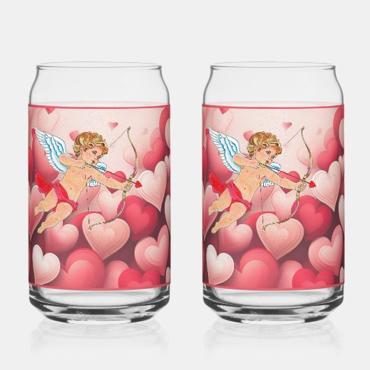 Valentine Arrow Glass ガラス缶 (裏面)