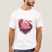 Valentine Babe Tシャツ (正面)