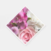 Valentine Bouquet Party スタンダードランチョンナプキン (角)