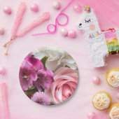 Valentine Bouquet Party ペーパープレート (パーティー)