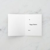 Valentine Card – “How Sweet It Is Working With  カード (内部)