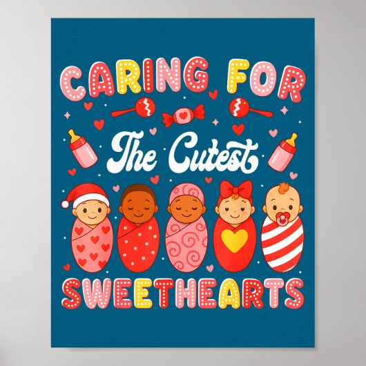 Valentine Caring For The Cutest Sweethearts Nicu N ポスター (正面)