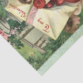 Valentine Cherubs with Envelope of Red Hearts 薄葉紙 (詳細)