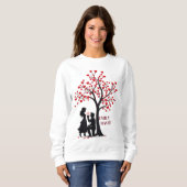 Valentine Cozy Love – Women’s Crewneck Sweatshirt スウェットシャツ (正面フル)