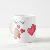 Valentine Day Mug コーヒーマグカップ (正面左)