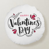 Valentine Day Pillow ラウンドクッション (裏面)