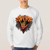 Valentine day´s Love romantic holiday heart romans Tシャツ (正面)