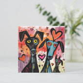 Valentine Dogs And Hearts シーズンカード (スタンド正面)