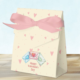 Valentine Envelope and Hearts フェイバーボックス