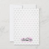 Valentine free coupon 招待状 (裏面)