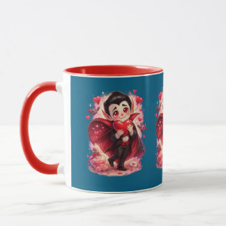 Valentine Funny Dracula Mug  マグカップ