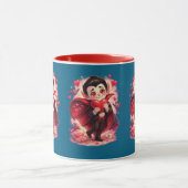 Valentine Funny Dracula Mug  マグカップ (中央)