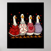 Valentine Funny Math Equation 6 7 Six Seven Meme T ポスター (正面)